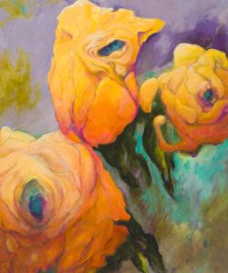 Flowered Peaches
